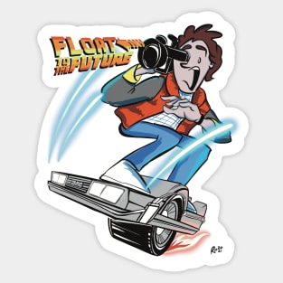 Marty McFloat 1985 Sticker